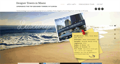 Desktop Screenshot of designtowermiami.com